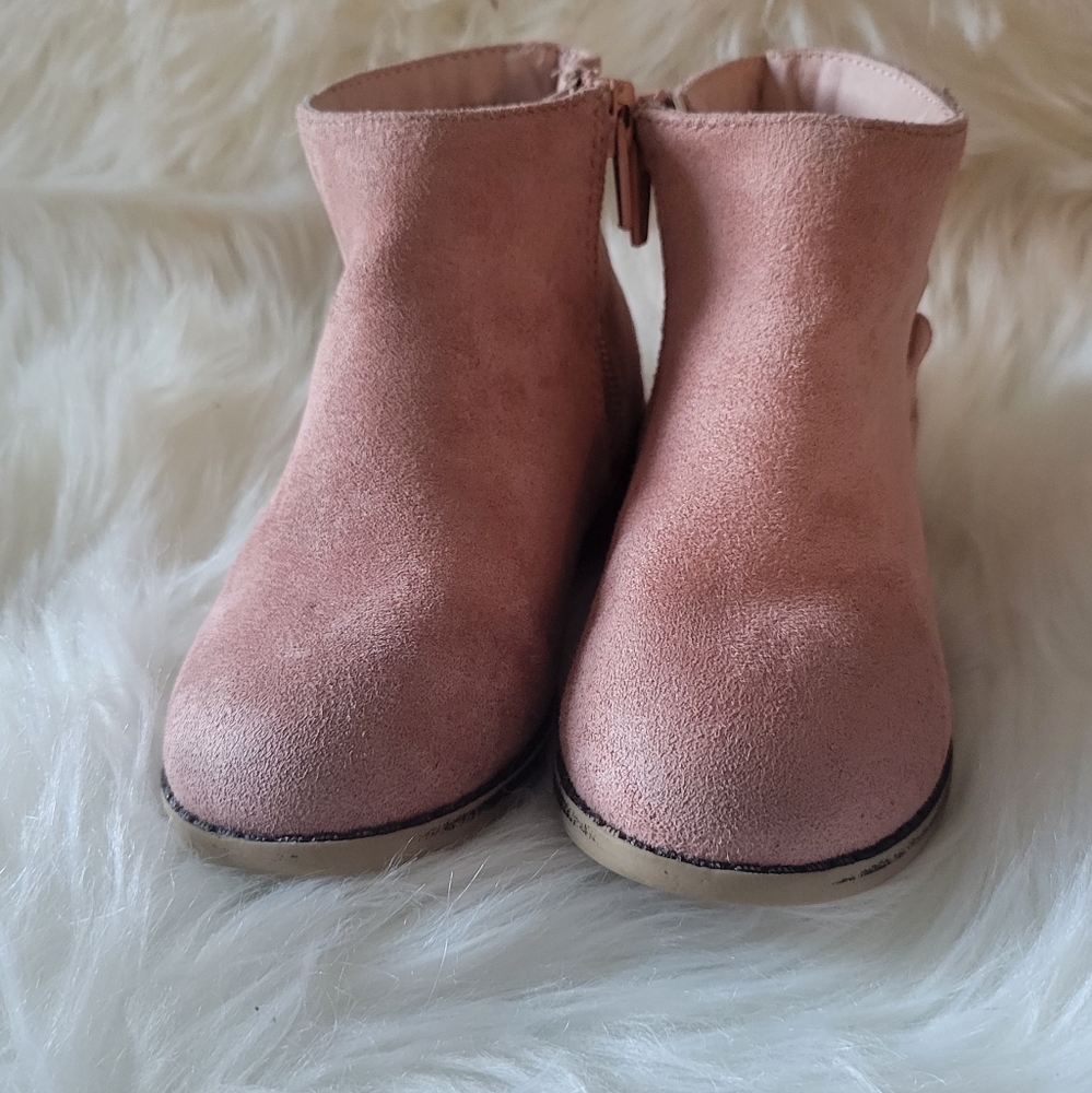 COPY - Cat & Jack Toddler 8 Pink Ankle Boots